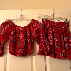 Hollister 2 piece mini set